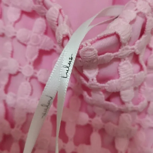 LULUS PINK MINI DRESS - Picture 4 of 6